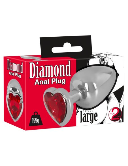 Analna kupa Diamond Anal plug L