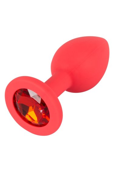 Анальная пробка Jewel Red Plug S