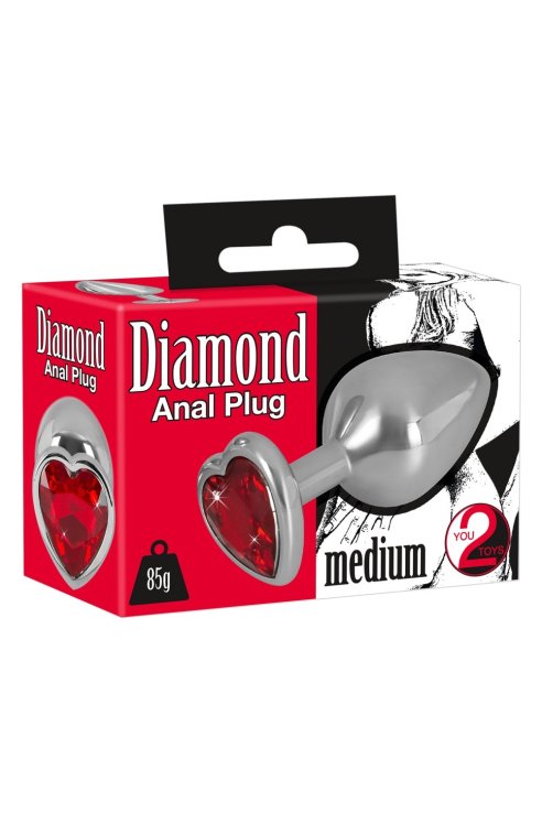 Анальная пробка Diamond Anal plug M