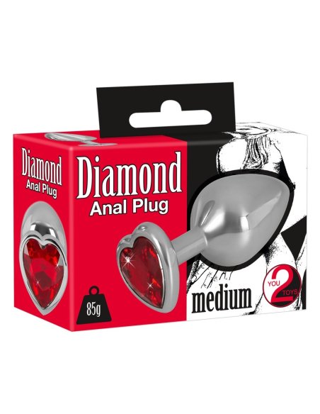 Анальная пробка Diamond Anal plug M