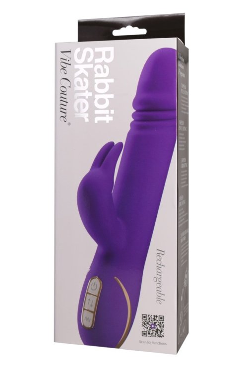 Vibrator Rabbit Skater by Vibe Couture ljubičasti