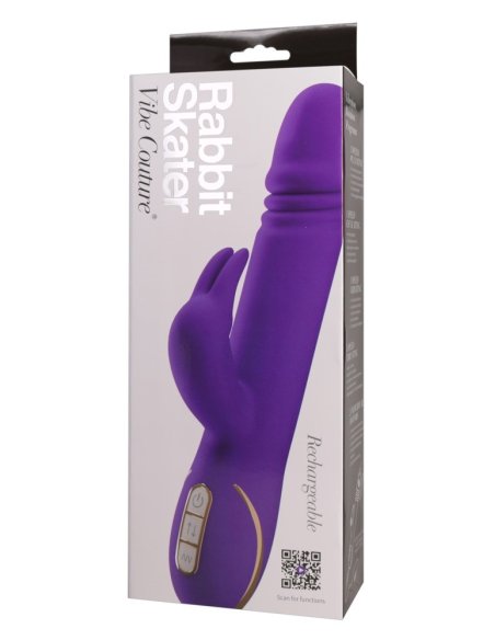 Vibrator Rabbit Skater by Vibe Couture ljubičasti