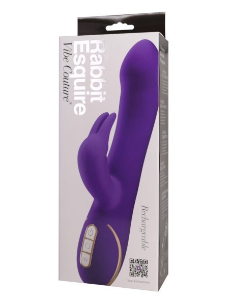 Vibrator Rabbit Esquire by Vibe Couture ljubičasti