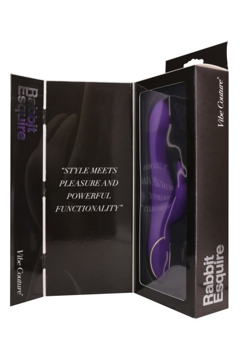 Vibrator Rabbit Esquire by Vibe Couture ljubičasti