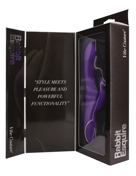 Vibrator Rabbit Esquire by Vibe Couture ljubičasti