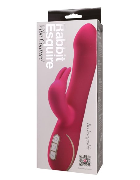 Vibrator Rabbit Esquire by Vibe Couture roze