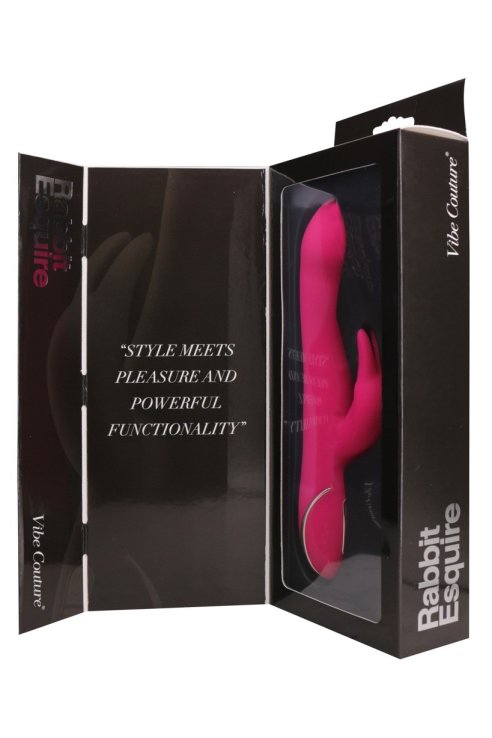 Vibrator Rabbit Esquire by Vibe Couture roze