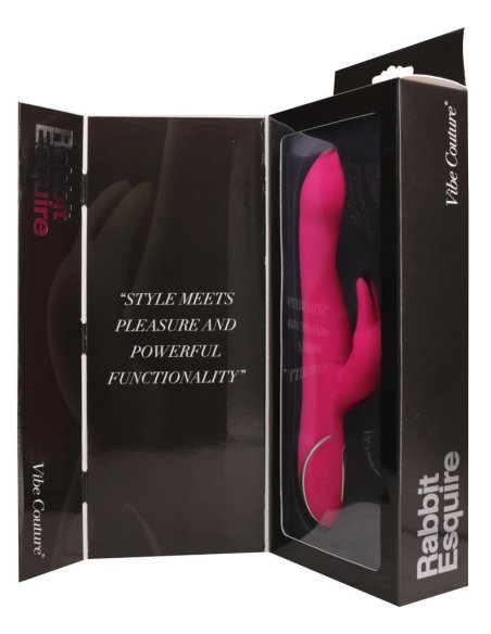 Vibrator Rabbit Esquire by Vibe Couture roze