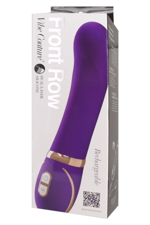 Vibrator Front Row by Vibe Couture Ljubičasti