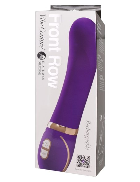 Vibrator Front Row by Vibe Couture Ljubičasti