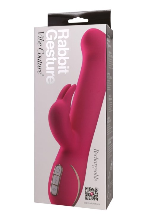 Vibrator Rabbit Gesture by Vibe Couture roze