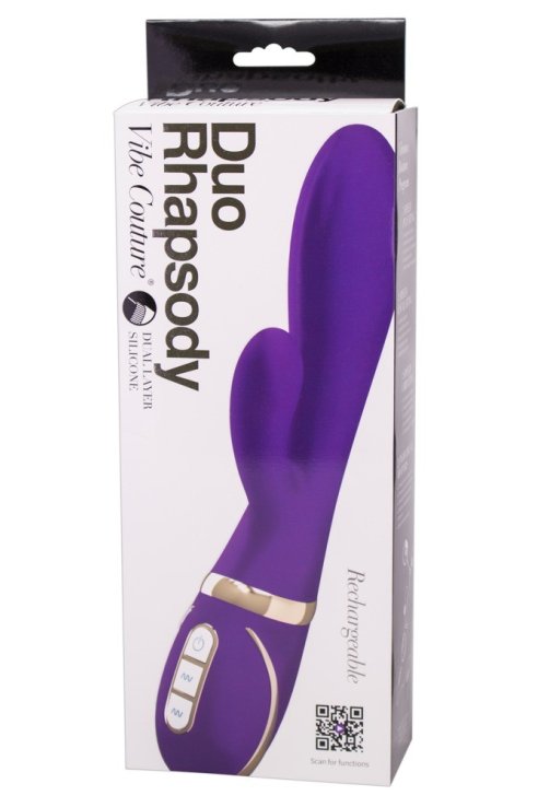 Vibrator Duo Rhapsody by Vibe Couture ljubičasti