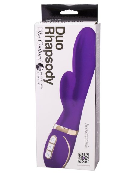 Vibrator Duo Rhapsody by Vibe Couture ljubičasti