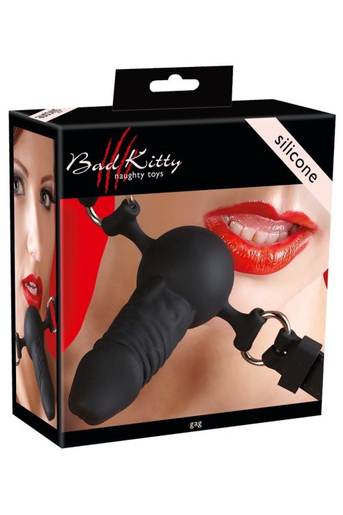 Silicone Gag dildo Ball by Bad Kitty