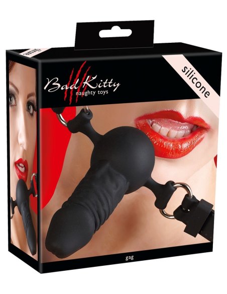 Silicone Gag dildo Ball by Bad Kitty