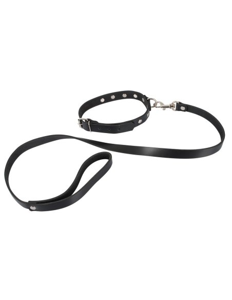 Leather Choker and Leash