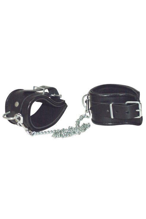 Leather Ankle Cuffs