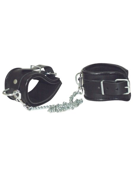 Leather Ankle Cuffs