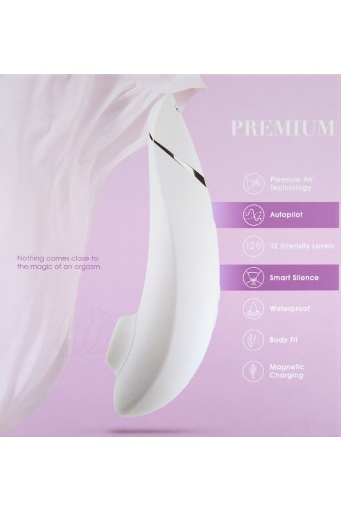 Вибромассажер womanizer Premium white