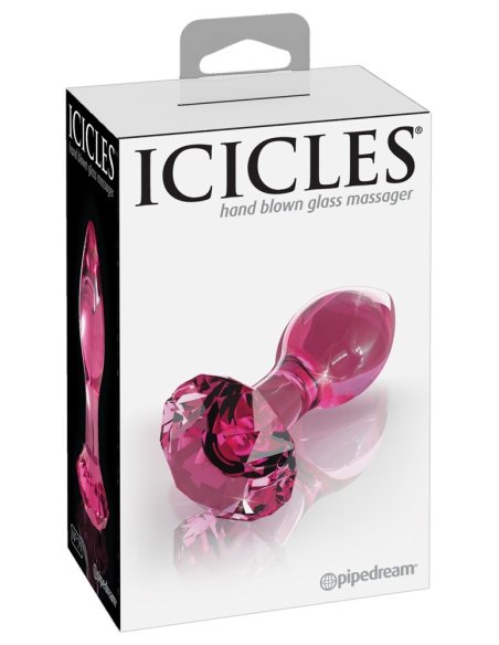 Анальная пробка Icicles Pink