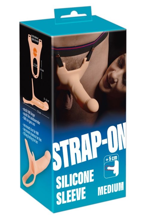 Силиконовый страпон Silicone Strap-on by You2Toys +5cm