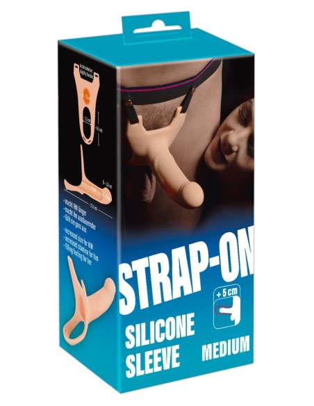 Силиконовый страпон Silicone Strap-on by You2Toys +5cm