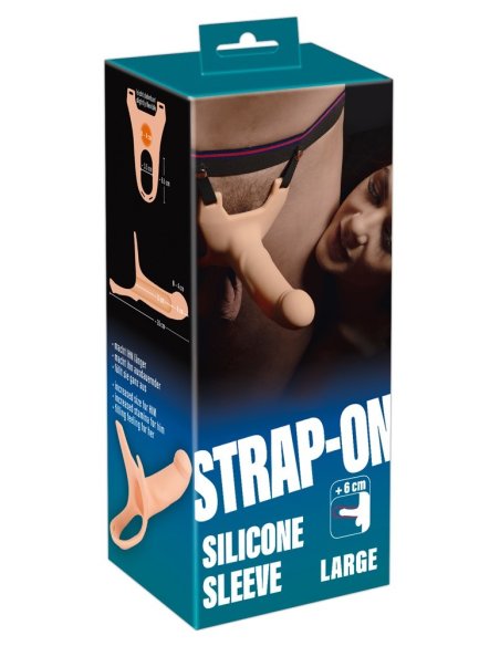 Силиконовый страпон Silicone Strap-on by You2Toys +6cm