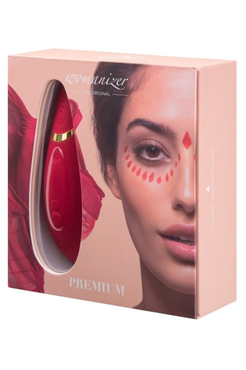 Vibro masažer womanizer Premium Red crveni