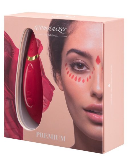 Vibro masažer womanizer Premium Red crveni