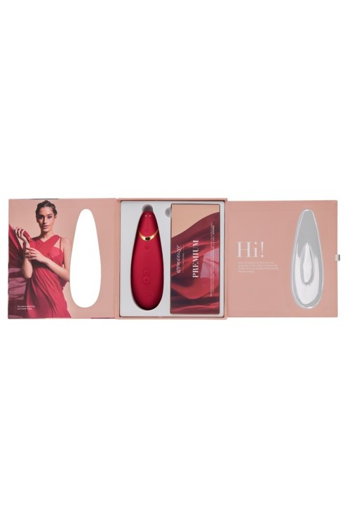 Vibro masažer womanizer Premium Red crveni