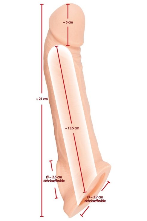 Nadogradna navlaka Penis Sleeve with Extension