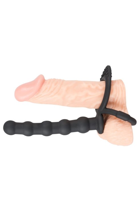 Black Velvets Cock & ball ring