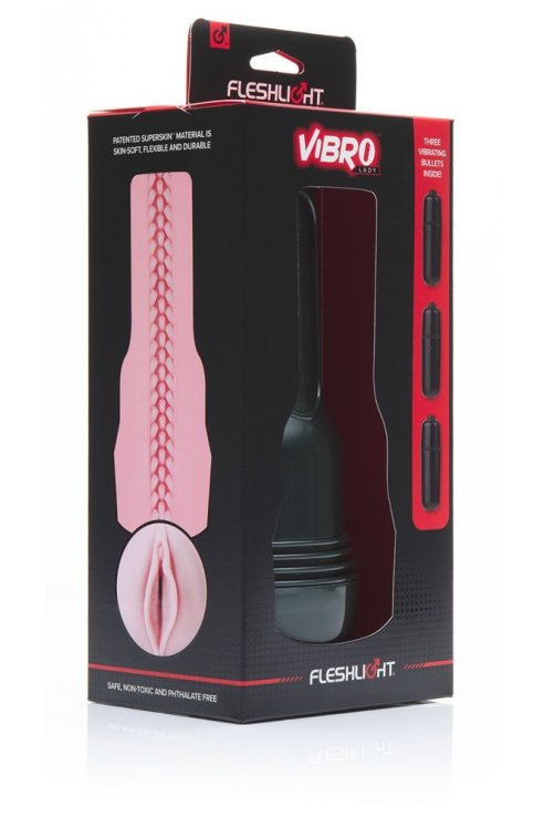 Вибро Мастурбатор  Fleshlight Vibro Pink Lady Touch