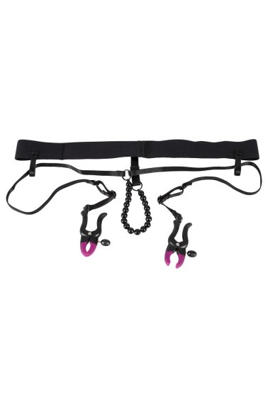 Pearl String with Silicone Clamps 2