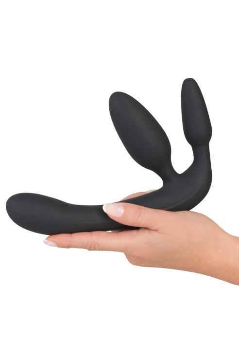 Vibrating Strapless Strap-On 3