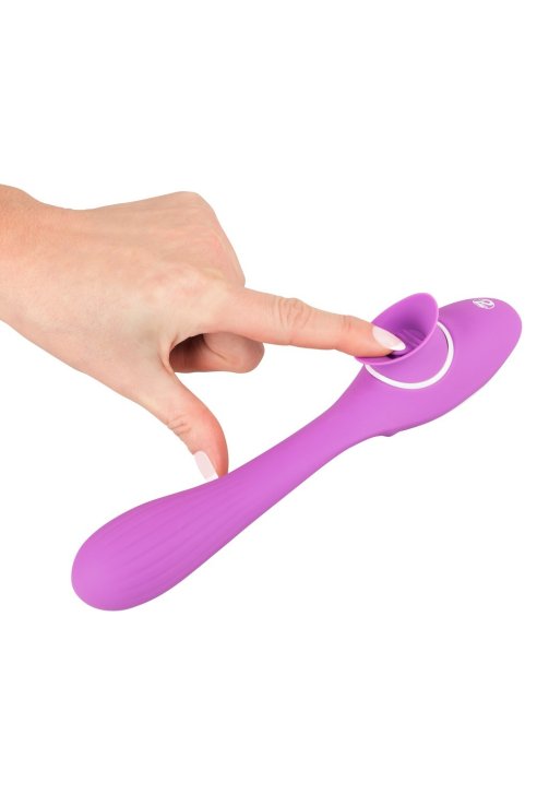 Vibrator 2 Function bendable Vibe