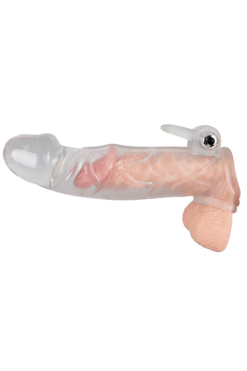 Насадка на пенис с вибрацией Chrystal Skin Penis Sleeve Vibro