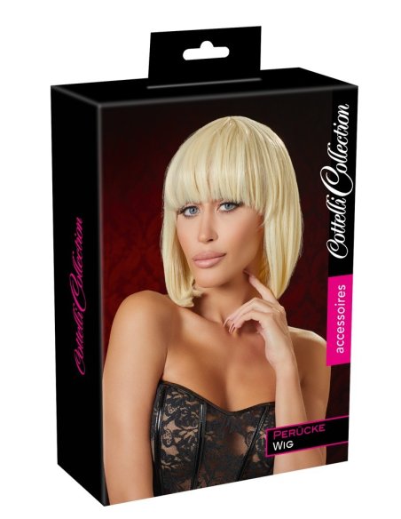 Perika Wig Bob, blonde