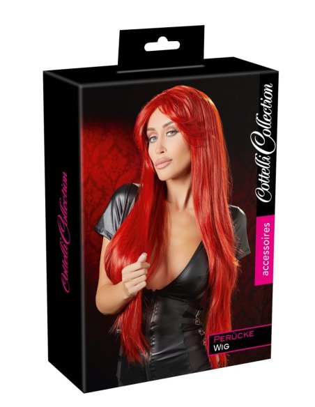 Long Straight Red Wig