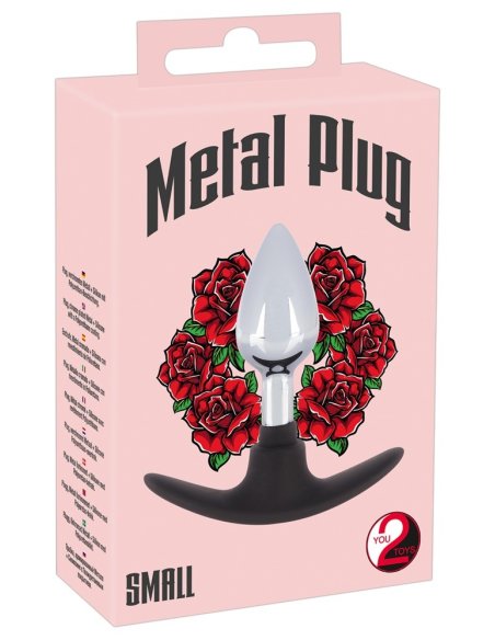 Анальная пробка Metal Plug S