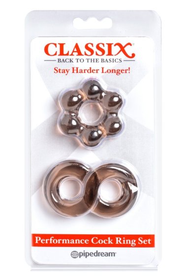 Prstenovi za penis Performance Cock Ring Set 2
