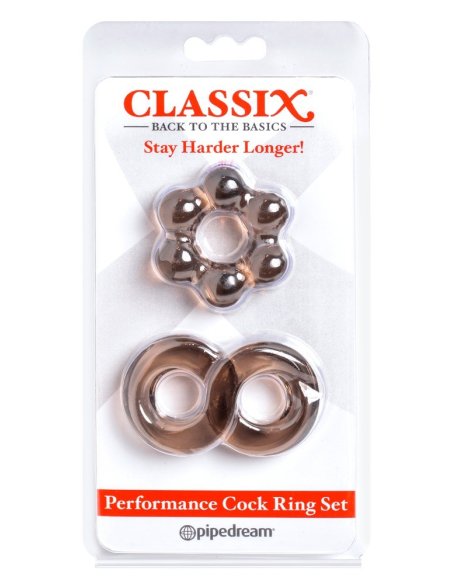 Prstenovi za penis Performance Cock Ring Set