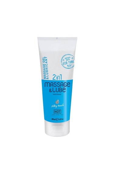 Lubricant HOT waterbased 2in1 Silky touch 200ml