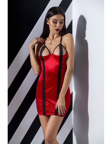 Комплект FEMMINA CHEMISE red S/M - Passion