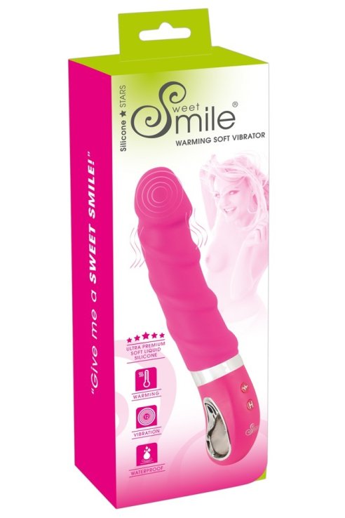 Вибратор Warming Soft Vibrator pink