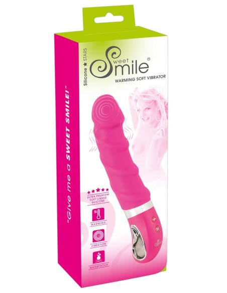 Вибратор Warming Soft Vibrator pink