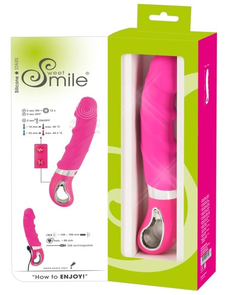 Вибратор Warming Soft Vibrator pink