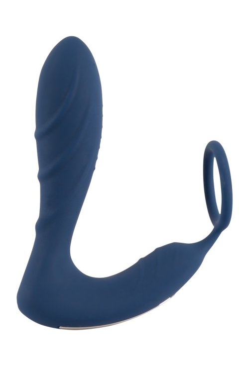 Вибромассажер + кольцо для пениса  Vibrating Prostate Plug with Cock Ring