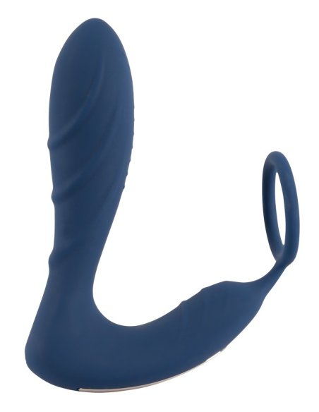 Вибромассажер + кольцо для пениса  Vibrating Prostate Plug with Cock Ring