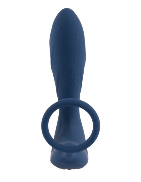 Вибромассажер + кольцо для пениса  Vibrating Prostate Plug with Cock Ring